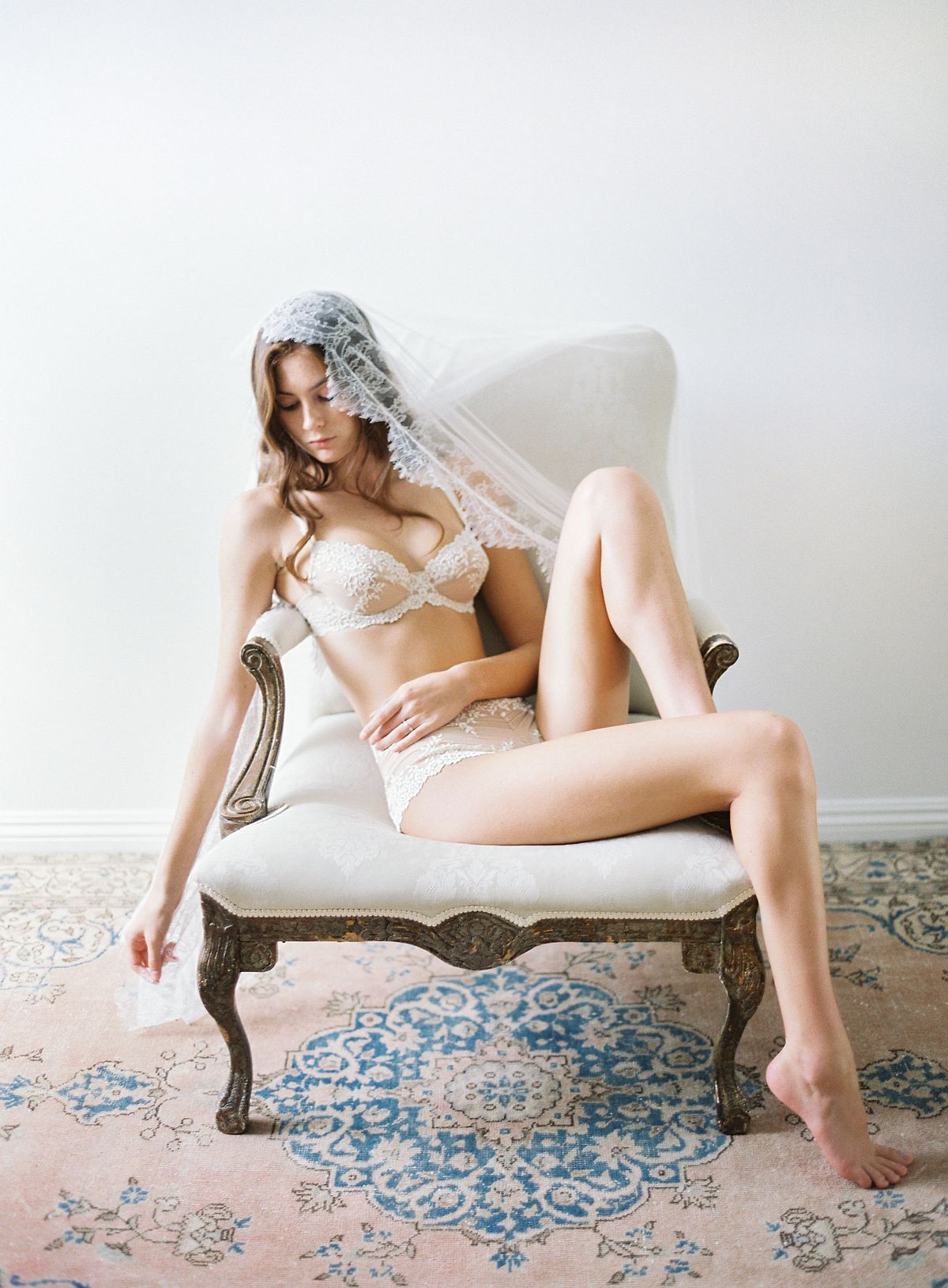Boudoir Session with Christine Clark with styling by Designs by Hemingway