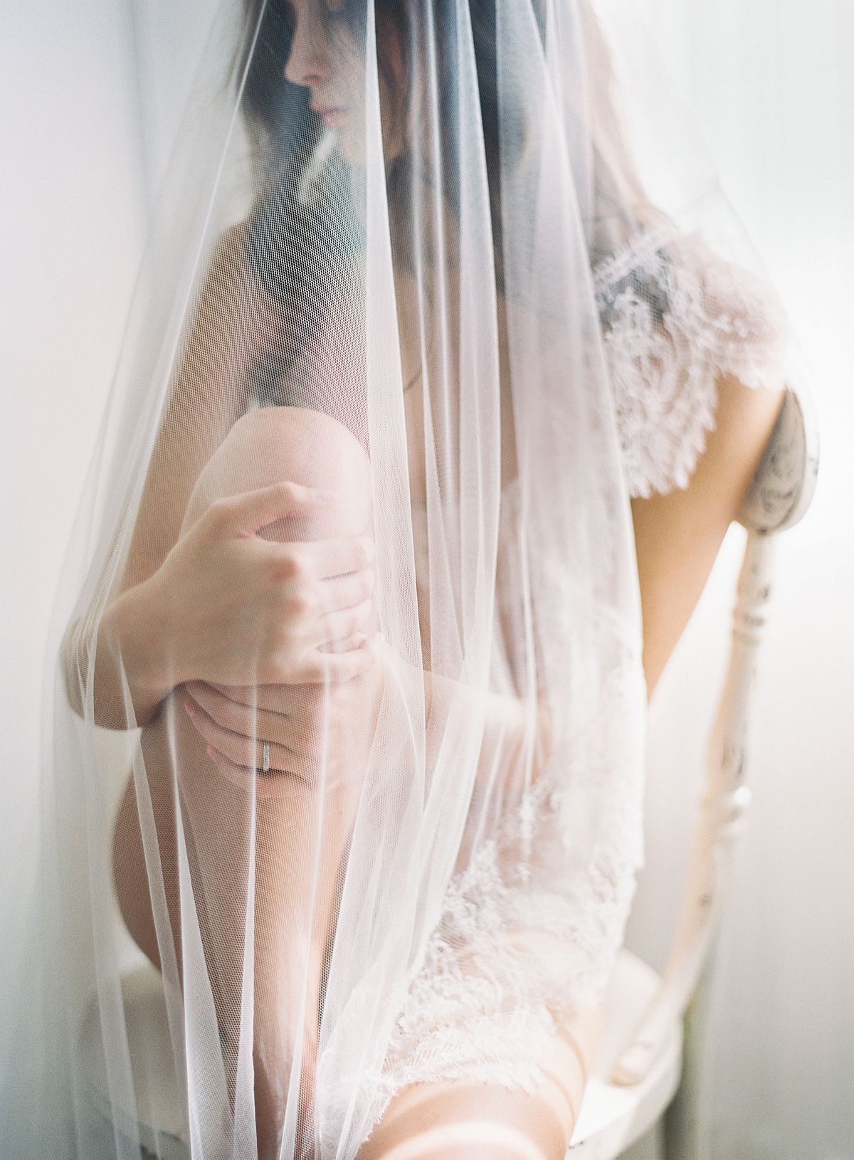 Boudoir Session with Christine Clark with styling by Designs by Hemingway