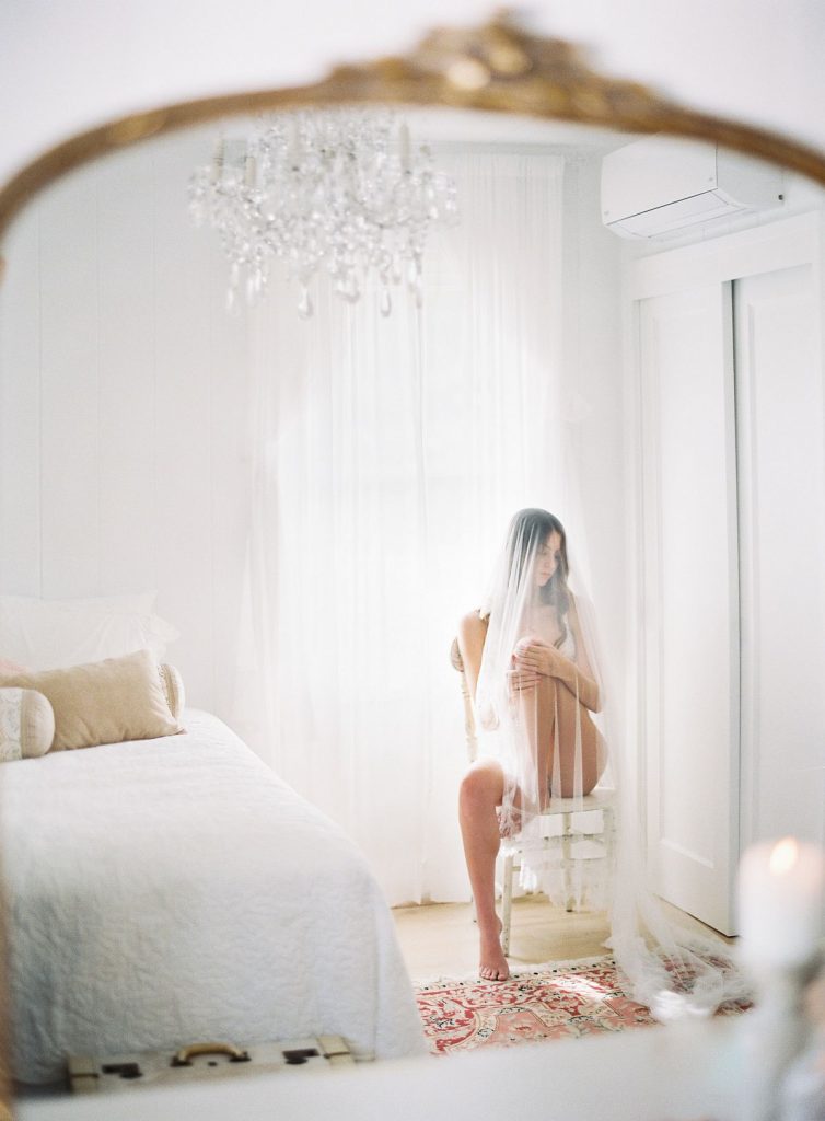 Boudoir Session with Christine Clark with styling by Designs by Hemingway