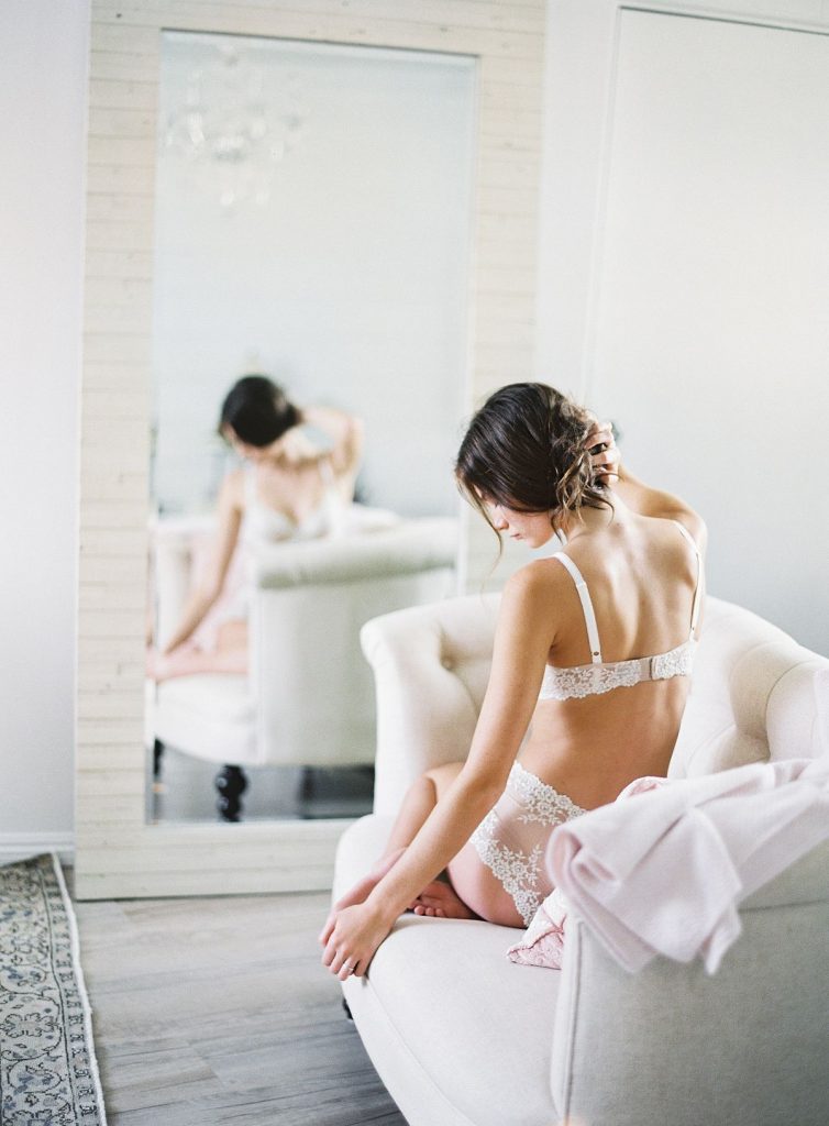 Boudoir Session with Christine Clark with styling by Designs by Hemingway
