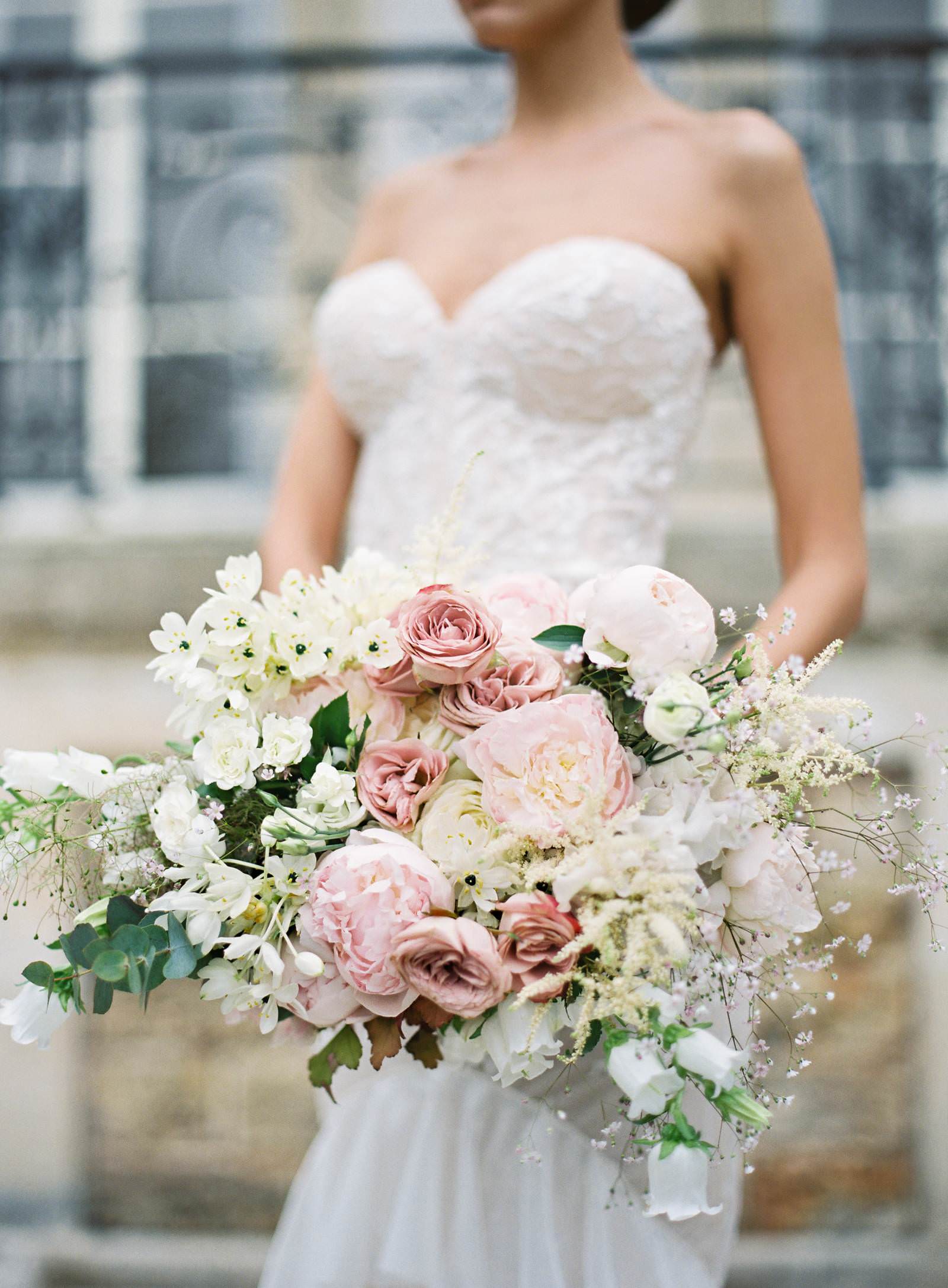 Paris wedding flowers- hemingway bridal bouquet