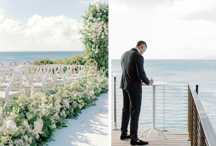 Maui Destination Wedding, New York Yankees Captain